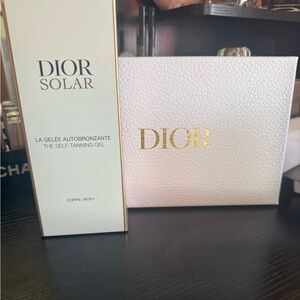 Dior Solar Self-Tanning Gel in White and Gold
